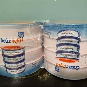 Diaper Genie Pail Refills (Pack of 8)- NWT